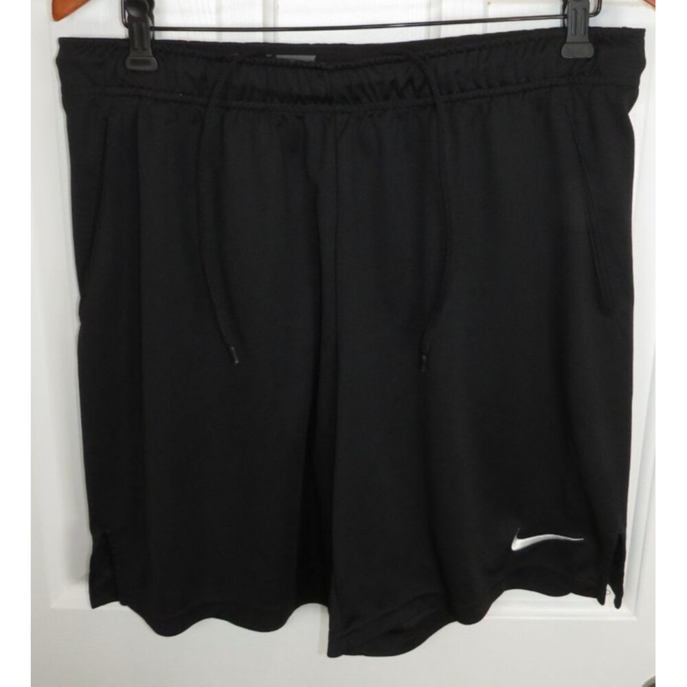 Nike Dri-FIT 6.0 Black Knit Training 7" Shorts DD1887-010 Men's LG